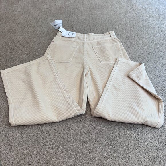BDG UO Pants Corduroy High Wide Leg Ankle Tan Boho Size 31 #OBO1214885 NWT - Picture 13 of 15